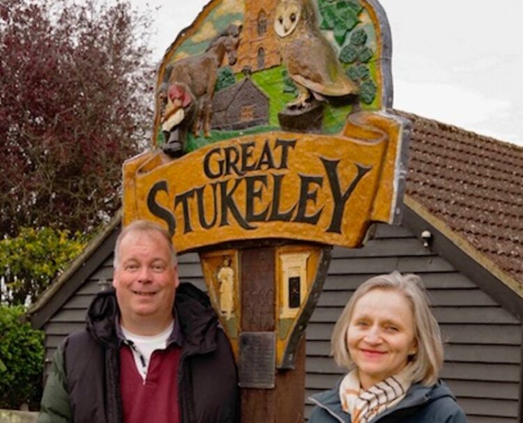 Cllr Sanderson and Cllr Blackwell: Image credit: Huntingdon Lib Dems.