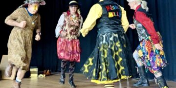Visitors can enjoy performances from the Misfit Molly folk dance team