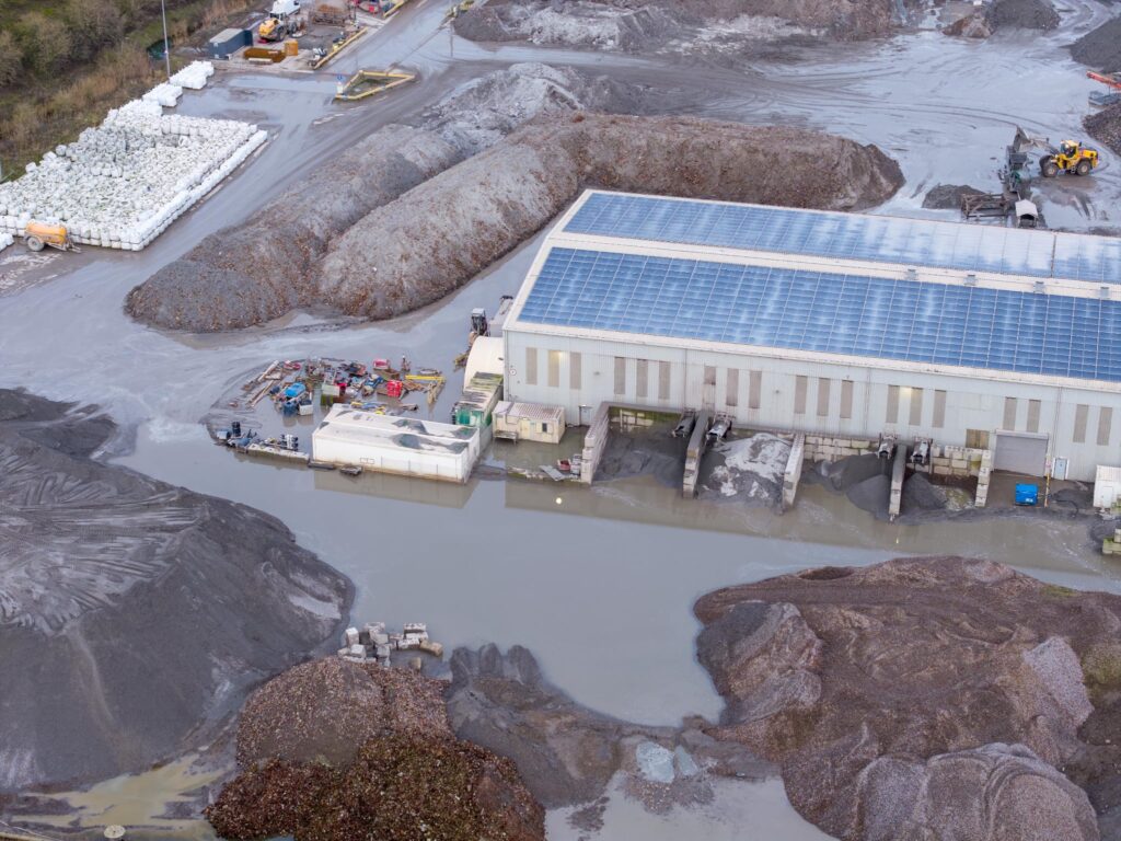 A perfect storm of environmental and planning concerns is brewing in Whittlesey, where residents are calling on regulators to halt potentially risky operations at Saxon Pit lagoon and the adjacent Johnson Aggregates & Recycling Ltd (JARL) former Saxon Brickworks site. PHOTO: Terry Harris