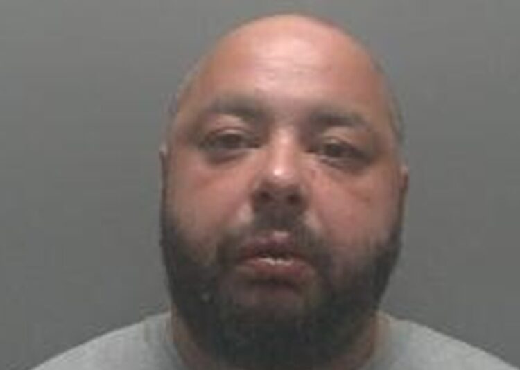 Custody image of Kosta Dimitrov, 36, of Lincoln Road, Millfield, Peterborough, who was found guilty of grievous bodily harm and jailed at Peterborough Crown Court on Monday (23 February).