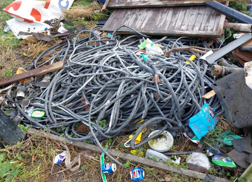 Police have recovered suspected stolen firearms, vehicles and cabling as part of a crackdown on criminal activity in Ramsey Heights. PHOTO: Cambs Police
