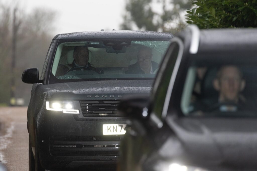 Terry Harris gets exclusive images of police arriving at Sandringham to arrest Andrew Mountbatten-Windsor.