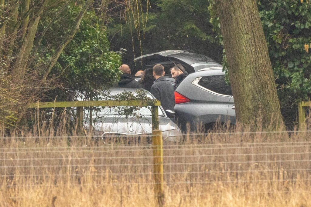 Terry Harris gets exclusive images of police arriving at Sandringham to arrest Andrew Mountbatten-Windsor.
