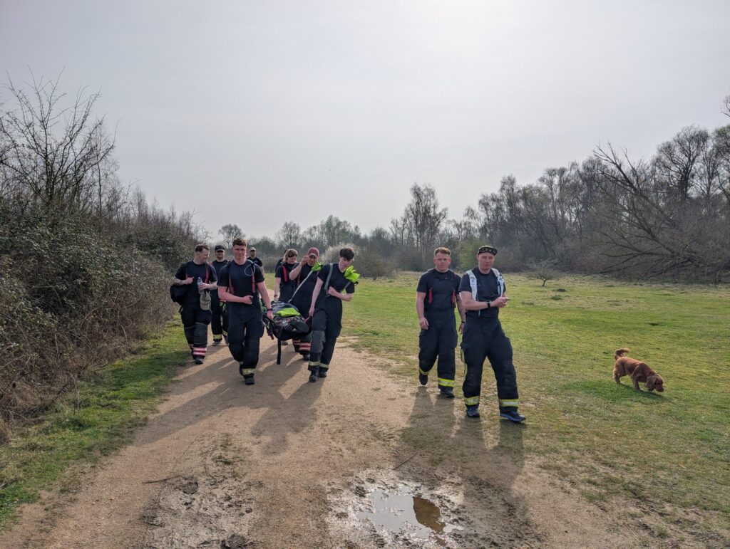 Nine newly qualified firefighters united for a cause bigger than themselves.