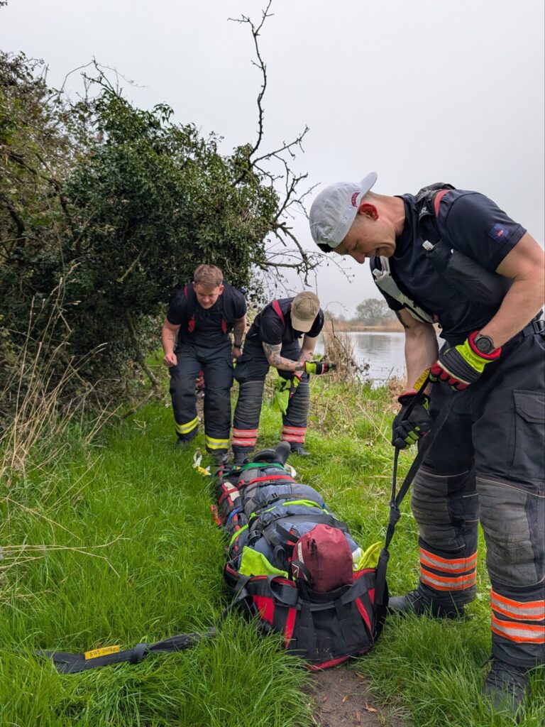 Nine newly qualified firefighters united for a cause bigger than themselves.