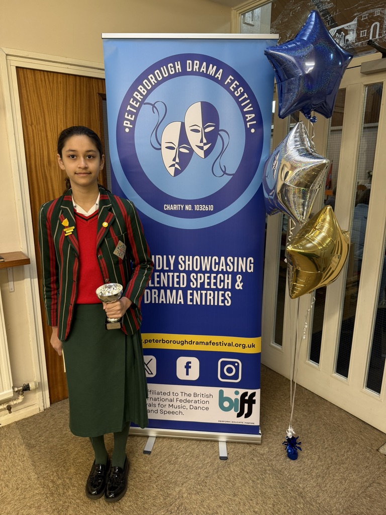 Young performers take to the stage at the Peterborough Drama Festival 2026, celebrating creativity, confidence and outstanding local talent over two days of competition. Yusra Laliwali from The Peterborough School