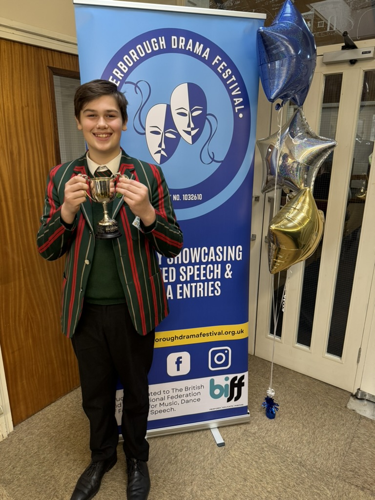 Young performers take to the stage at the Peterborough Drama Festival 2026, celebrating creativity, confidence and outstanding local talent over two days of competition. Harrison Whitty from The Peterborough School