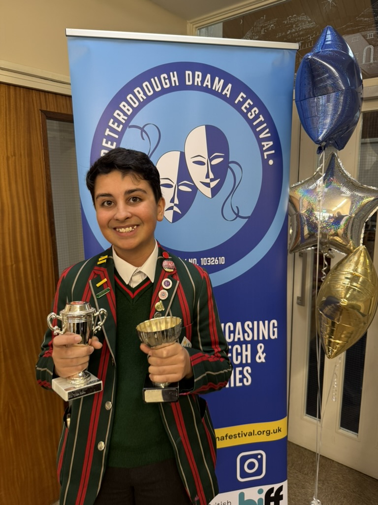 Young performers take to the stage at the Peterborough Drama Festival 2026, celebrating creativity, confidence and outstanding local talent over two days of competition. Ayden Taylor from The Peterborough School