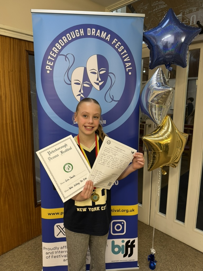 Young performers take to the stage at the Peterborough Drama Festival 2026, celebrating creativity, confidence and outstanding local talent over two days of competition.  Erin Smith from Scripted Youth Theatre