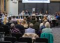 Peterborough City Council cabinet meets to debate the future of Werrington Fields amid strong public opposition and legal pressure. IMAGE: Terry Harris
