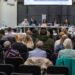 Peterborough City Council cabinet meets to debate the future of Werrington Fields amid strong public opposition and legal pressure. IMAGE: Terry Harris