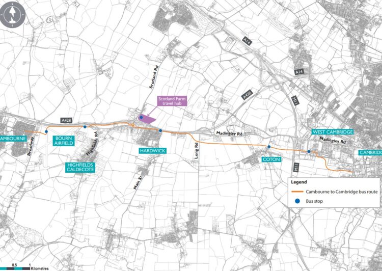 Plans for a £150m busway linking Cambourne and Cambridge have taken a major step forward as Cambridgeshire County Council prepares to launch a construction tender. Map of proposed route