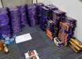 Police recover nearly 3,000 stolen chocolate and confectionery items worth over £7,000 in Fenstanton. Edgware couple arrested and bailed with restrictions in Cambridgeshire. Photos of goods seized by Cambridgeshire Police