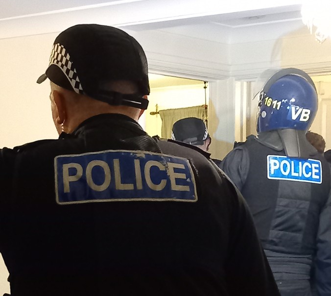 Police made 32 arrests and seized drugs worth thousands, weapons and cash during county lines raids across Peterborough, Cambridge and Huntingdon in Cambridgeshire.