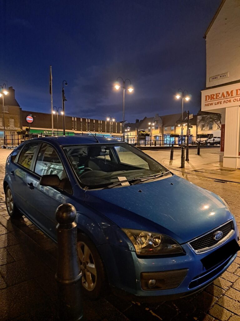 Police officers issue parking tickets during a targeted enforcement operation in Ely, highlighting the continued reliance on limited police resources in the absence of civil parking enforcement across East Cambridgeshire. PHOTO: Policing East Cambridgeshire