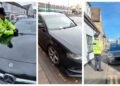 Police officers issue parking tickets during a targeted enforcement operation in Ely, highlighting the continued reliance on limited police resources in the absence of civil parking enforcement across East Cambridgeshire. PHOTO: Policing East Cambridgeshire