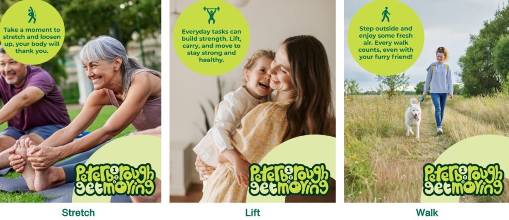 Raj Lakshman, Director of Public Health, will lead a ‘get Peterborough moving’ campaign to make movement welcoming, inclusive, and achievable for everyone, helping reduce health inequalities and supporting a healthier, more active Peterborough where no one is left behind