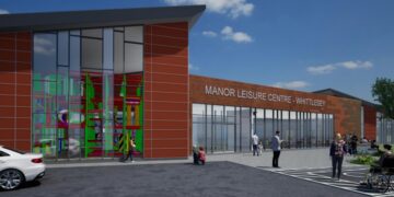 The £18.67 million redevelopment of Manor Leisure Centre is intended to replace an ageing, inefficient complex with a modern, multi-purpose community hub. Visual from design and access statement now being considered by Fenland planners