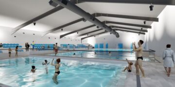 The £18.67 million redevelopment of Manor Leisure Centre is intended to replace an ageing, inefficient complex with a modern, multi-purpose community hub. Visual from design and access statement now being considered by Fenland planners