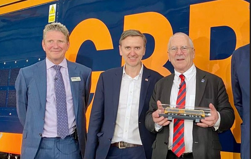 Peterborough is at the heart of the UK’s rail freight future! MP Andrew Pakes supports the launch of Freight Forward, a report showing how rail can reduce HGV traffic, support local jobs, and deliver sustainable growth. Pictured with John Smith, CEO, and Lord Hendy, Rail Minister, in Peterborough last summer.