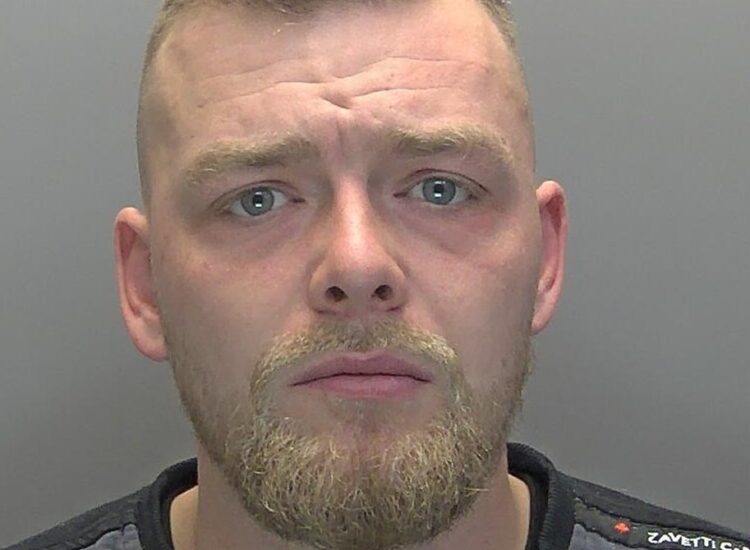 Police release dramatic chase footage as Aaron Readman is jailed for 13 months after reckless bid to evade officers.