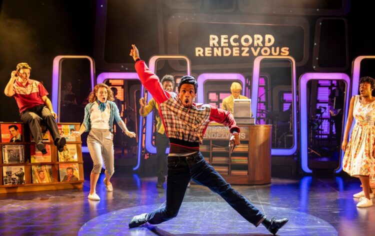 Rock and Roll Man at Cambridge Arts Theatre delivers electrifying performances and a powerful story of Alan Freed, rock and roll’s pioneer. PHOTO: Pamela Raith Photography