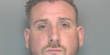 Jason Edgar has been jailed for four years after threatening an Uber driver with a knife and stealing his car in Huntingdon.
