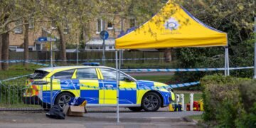 Four people arrested following murder of a 16-year-old boy in Peterborough,
Orton Centre / Riseholme, Peterborough
Monday 13 April 2026. 
Picture by Terry Harris.