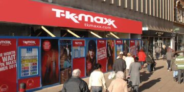 The former TK Maxx on Bridge Street pictured ahead of its opening in 2011 after it took over the former Woolworth building. The deal to bring the company to Peterborough was brokered through Opportunity Peterborough, Peterborough City Council and TK Maxx all working together with the owners, LaSalle Investment Management.