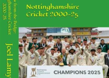A former Peterborough Telegraph journalist has turned a life-threatening illness into an inspiring story of recovery through cricket. Joel Lamy’s new book on Nottinghamshire CCC brings 25 years of history to life — and supports youth sport charities