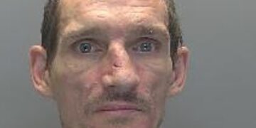 Ricky Green, 42, of Victoria Road, attempted to flee on foot, pursued by officers both on foot and bicycles.
