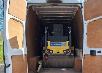 "The stolen van with the road roller inside – both recovered by Peterborough police after a Welland patrol."