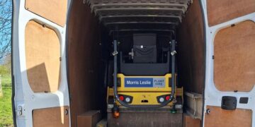 "The stolen van with the road roller inside – both recovered by Peterborough police after a Welland patrol."