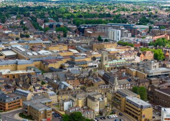 Peterborough; Cambridgeshire Police will deploy live facial recognition technology for the first time this weekend in the city centre. Picture: Terry Harris
