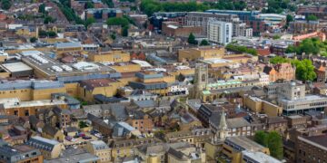 Peterborough; Cambridgeshire Police will deploy live facial recognition technology for the first time this weekend in the city centre. Picture: Terry Harris