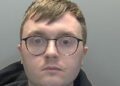Jailed: Cameron McNally, 26, has been sentenced to 20 months in prison after sexually assaulting a woman in Cambridge. Photo: Cambridgeshire Constabulary
