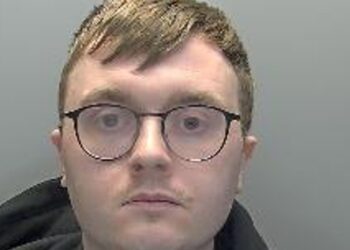 Jailed: Cameron McNally, 26, has been sentenced to 20 months in prison after sexually assaulting a woman in Cambridge. Photo: Cambridgeshire Constabulary