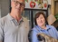 Leverington businessman Chris Tirrell at the farm shop he runs with his wife Valentina ahead of the June 25 by-election.