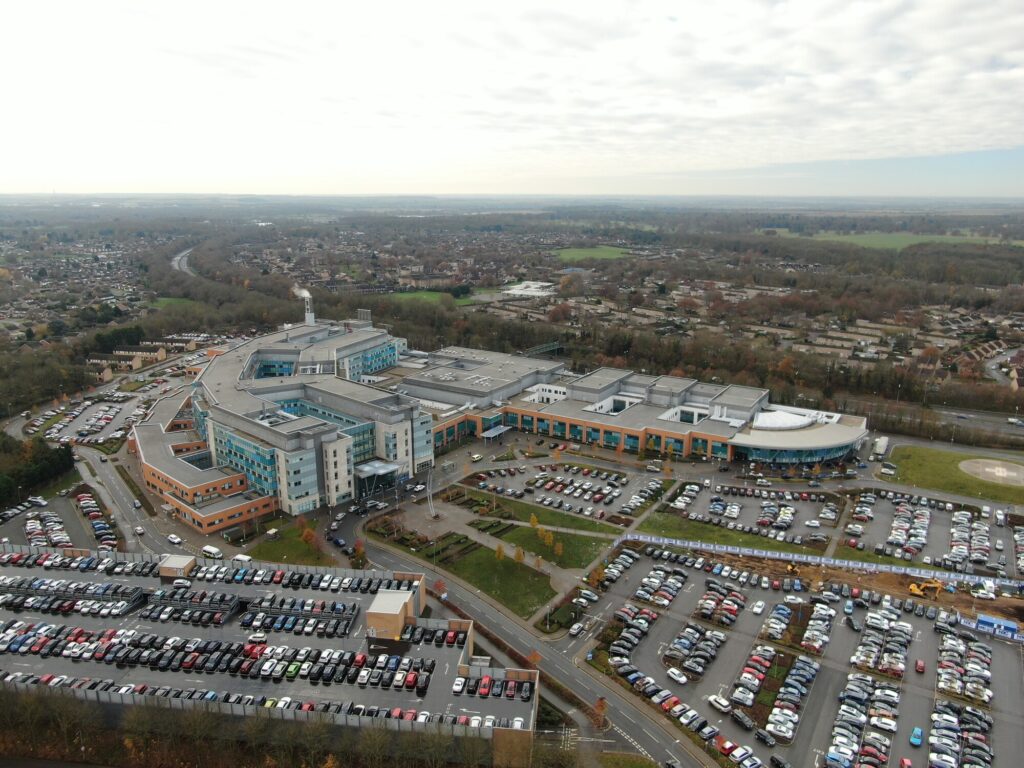 Peterborough City Hospital is among NHS facilities across the east of England continuing efforts to reduce patient waiting times and improve access to treatment. IMAGE: Terry Harris
