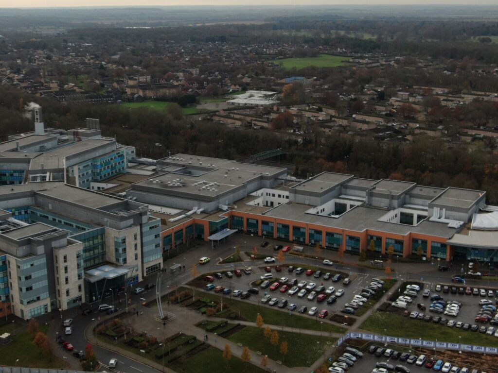 Peterborough City Hospital is among NHS facilities across the east of England continuing efforts to reduce patient waiting times and improve access to treatment. IMAGE: Terry Harris