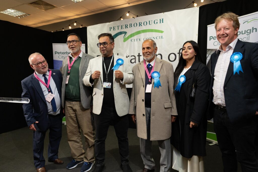 Faces from the count: Candidates and supporters react as results are declared during the Peterborough City Council elections overnight count at the civic centre. (Photos: Terry Harris)