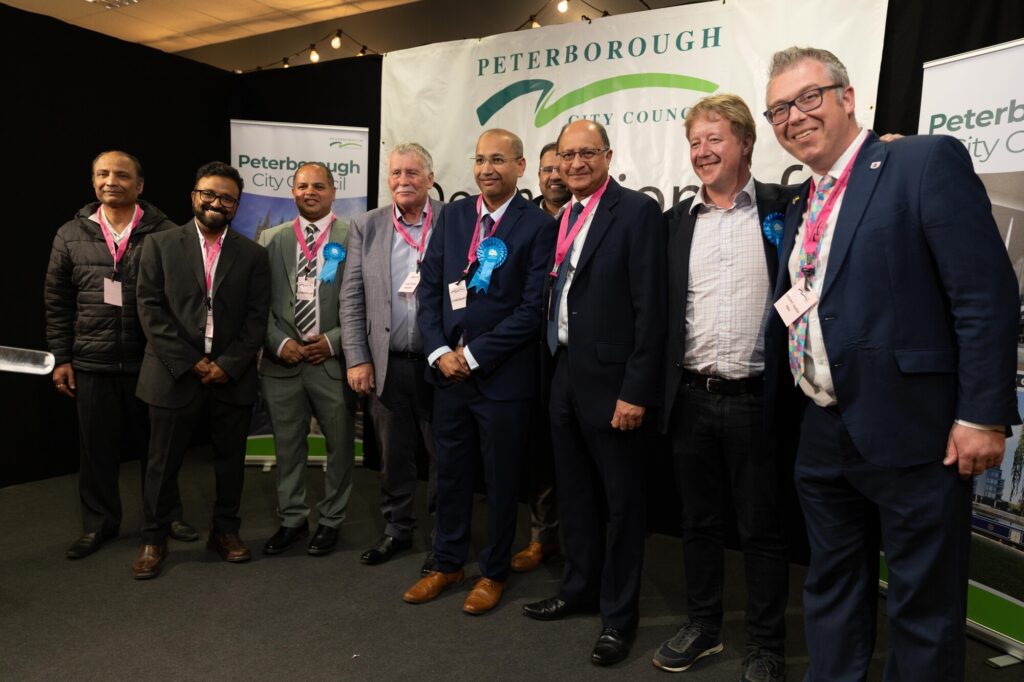 Faces from the count: Candidates and supporters react as results are declared during the Peterborough City Council elections overnight count at the civic centre. (Photos: Terry Harris)