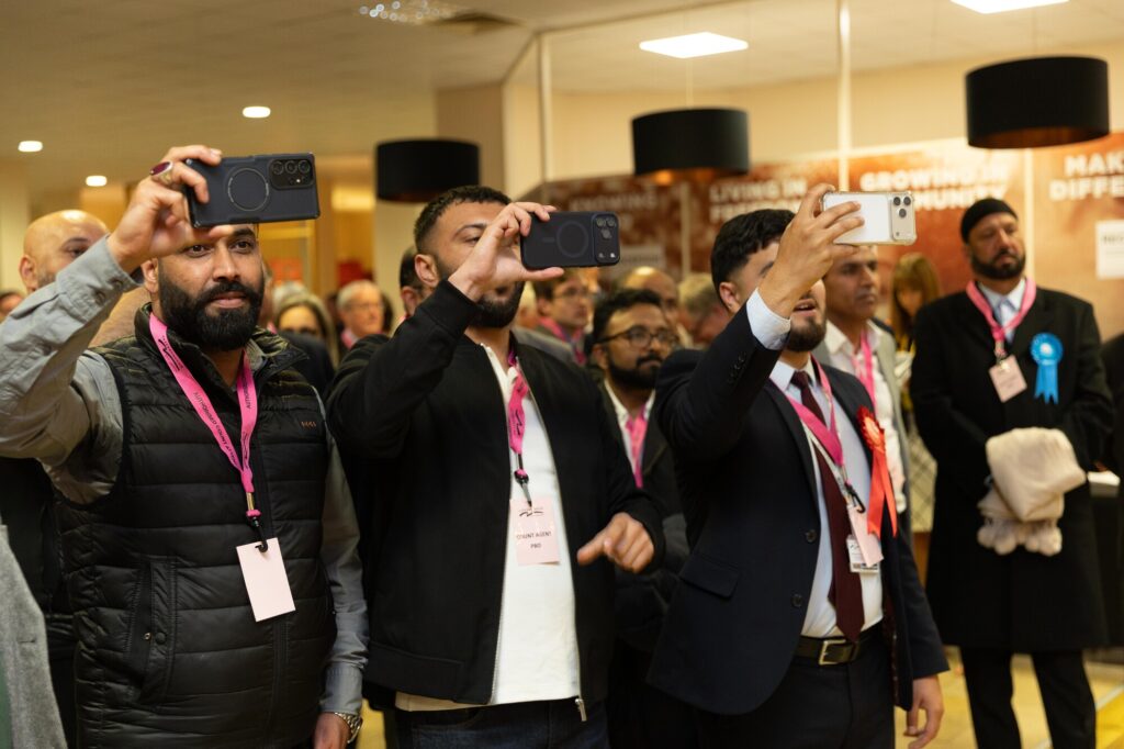 Faces from the count: Candidates and supporters react as results are declared during the Peterborough City Council elections overnight count at the civic centre. (Photos: Terry Harris)