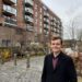 Sam Carling at Fletton Quays welcoming the introduction of the Renters’ Rights Act — landmark reforms giving renters across Peterborough greater security, stronger protections and a fairer housing system.