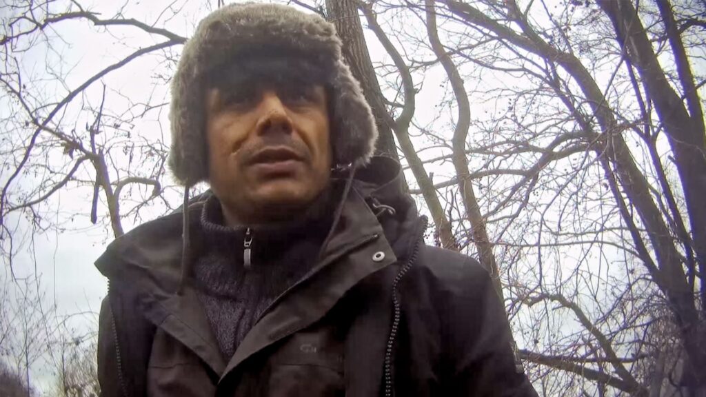 Zia, an alleged people smuggler operating in Dunkirk, was secretly filmed during an undercover BBC investigation into illegal Channel crossings. Credit: BBC Local Investigations