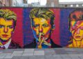 Street Artists tribute to David Bowie,
Wentworth Street, Peterborough
Sunday 10 May 2026. 
Picture by Terry Harris.