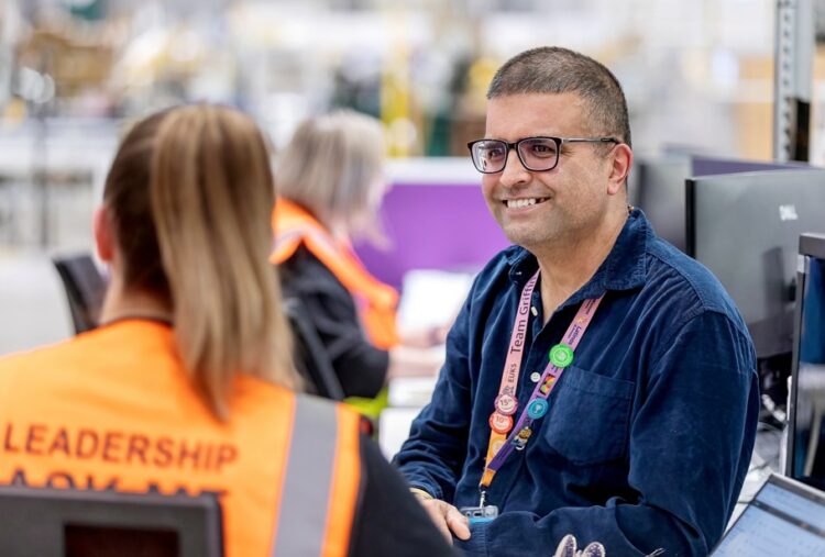 Jaspal Benning is celebrating 15 years working at Amazon in Peterborough.