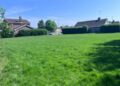 The Brewin Avenue green space in March which residents say has been used as a community play area and informal recreational land for decades but is now earmarked for two new homes under controversial council-backed plans.