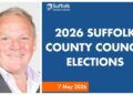 Nick Clarke, the former leader of Cambridgeshire County Council, has lost his Suffolk County Council seat after a narrow defeat to Reform UK.