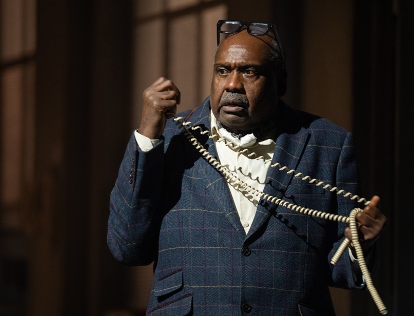 English Touring Opera’s production of Pagliacci at Cambridge Corn Exchange. Ronald Samm as Canio PHOTO: Richard Hubert Smith